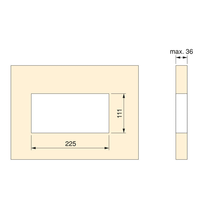 Multistecker Atom 26, 225x111mm, 2 Schuko-Stecker, 1 USB Typ A, 1 USB Typ C, 1 RJ45, 1 HDMI, Zamak-Stahl-Kunststoff, Metallic Grau