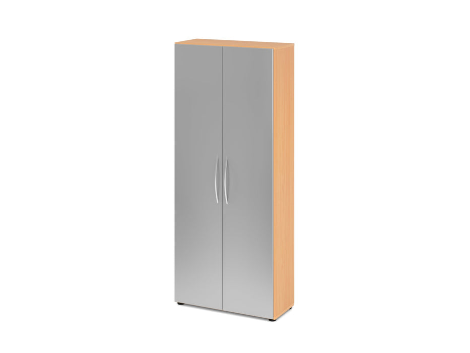 Hammerbacher | Schrank 5OH 34, 6cm tief BM Buche / Silber