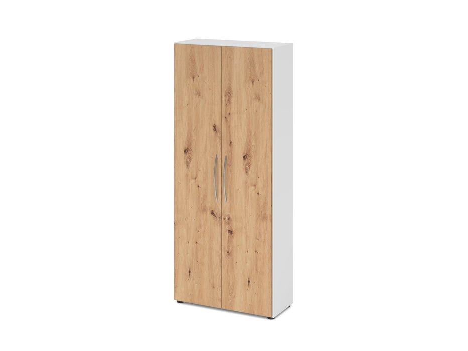 Hammerbacher | Schrank 5OH 34, 6cm tief BM Weiß / Asteiche