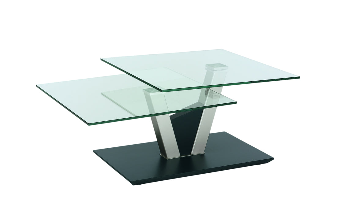 Vierhaus | Couchtisch | 1019-ATNGR | Glas klar 10 mm (ESG)