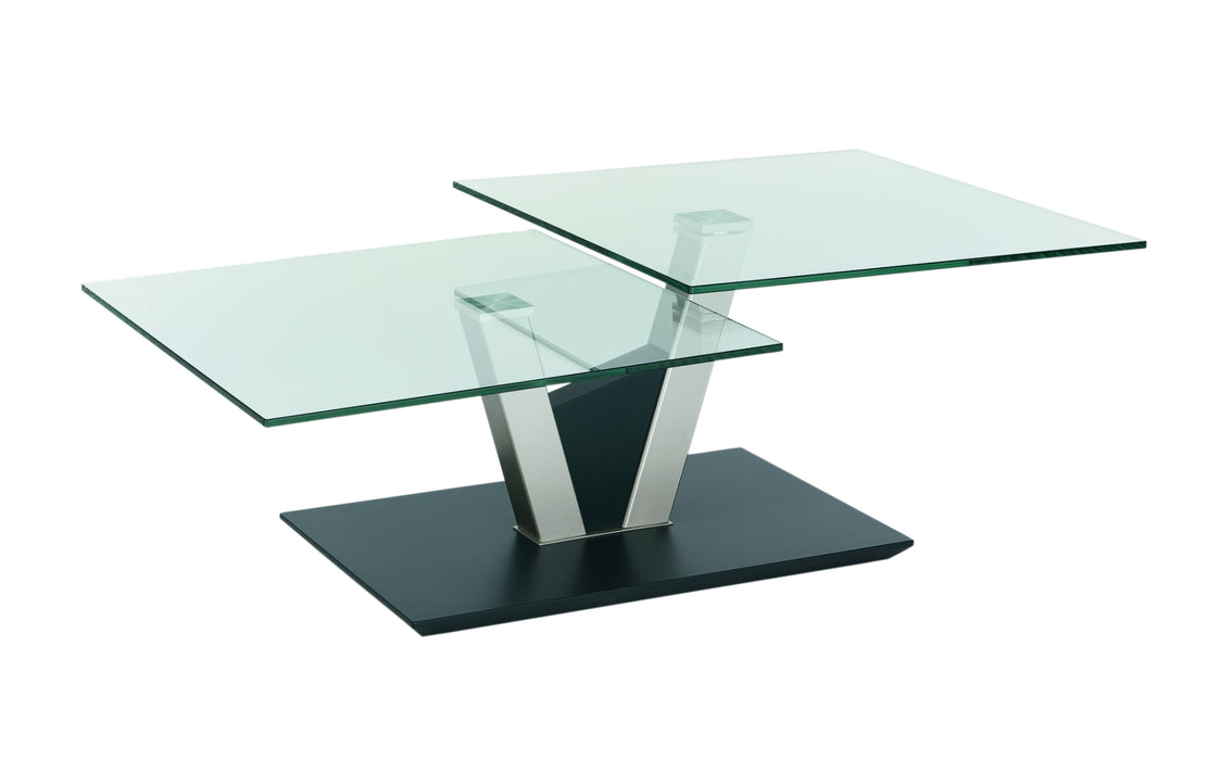 Vierhaus | Couchtisch | 1019-ATNGR | Glas klar 10 mm (ESG)