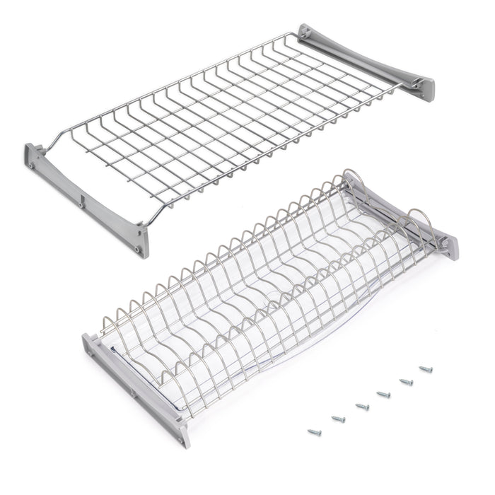 Abtropfgestell Suprastar hohe Module, 600, Grau metallic, Stahl