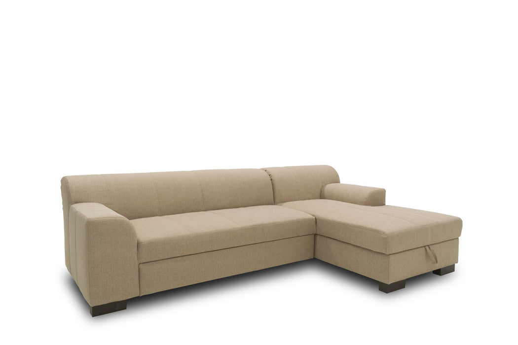 DOMO | Falk Ecksofa | Sofa | Schlaffunkt. 259X159