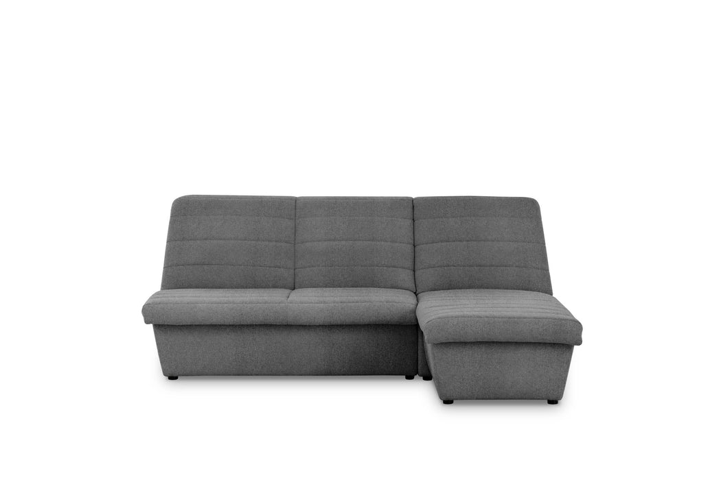 LOOKS VIII Ecksofa Longchair | Sofa L-Form | Couch Polsterecke | ohne Armlehnen | Longchair rechts | 214x168 cm