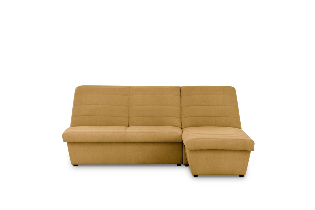 LOOKS VIII Ecksofa Longchair | Sofa L-Form | Couch Polsterecke | ohne Armlehnen | Longchair rechts | 214x168 cm