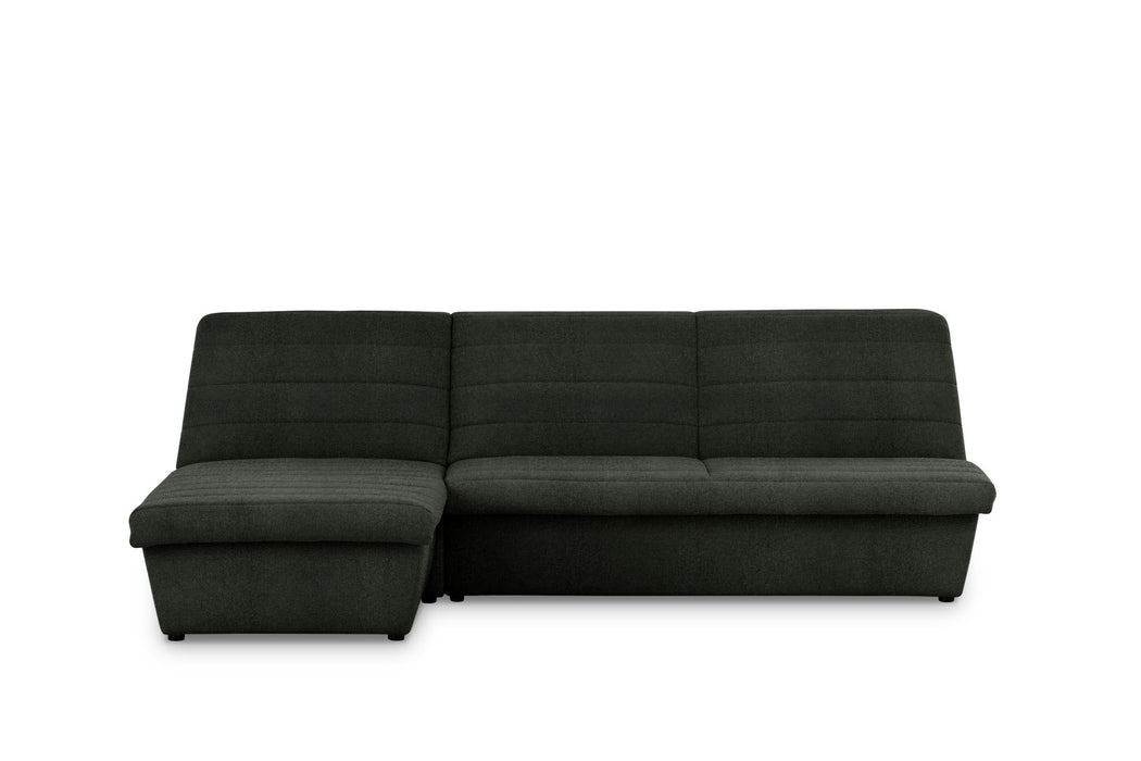 LOOKS VIII Ecksofa Longchair | Sofa L-Form | Couch Polsterecke | ohne Armlehnen | Longchair links | 168x274 cm