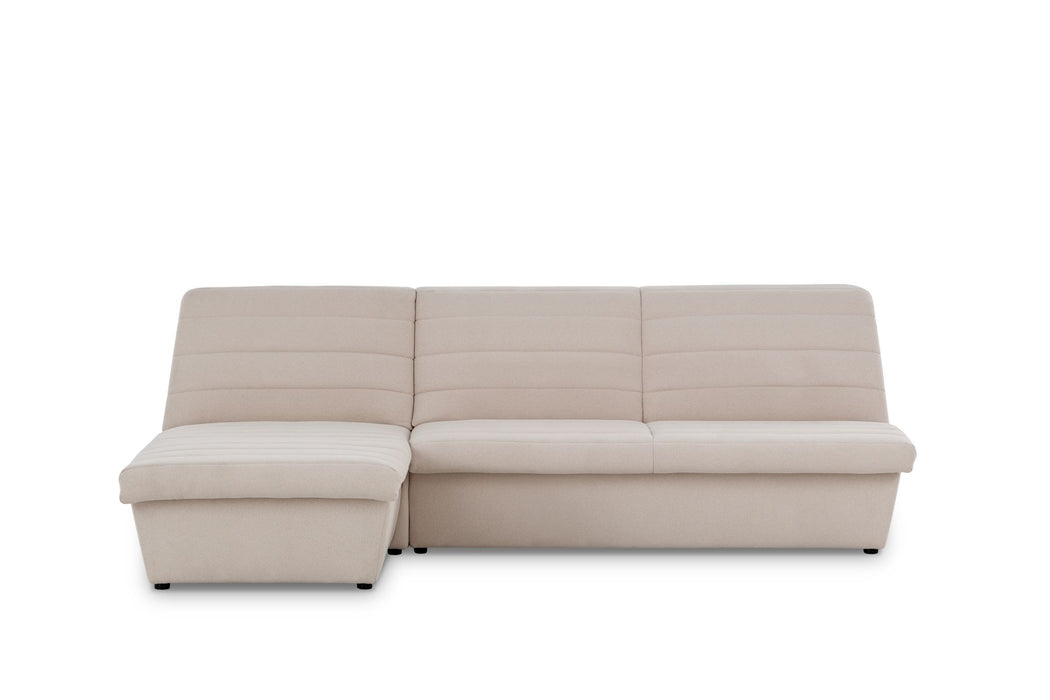 LOOKS VIII Ecksofa Longchair | Sofa L-Form | Couch Polsterecke | ohne Armlehnen | Longchair links | 168x274 cm