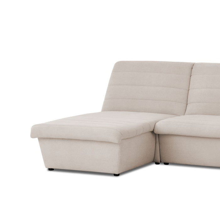 LOOKS VIII Ecksofa Longchair | Sofa L-Form | Couch Polsterecke | ohne Armlehnen | Longchair links | 168x274 cm