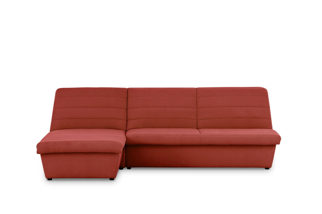 LOOKS VIII Ecksofa Longchair | Sofa L-Form | Couch Polsterecke | ohne Armlehnen | Longchair links | 168x274 cm