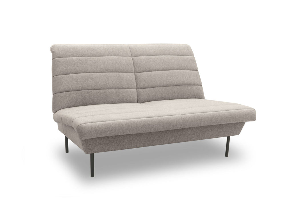 LOOKS IX 2 Sitzer Sofa | ohne Armlehnen | attraktive Steppung | 145x103x92 cm