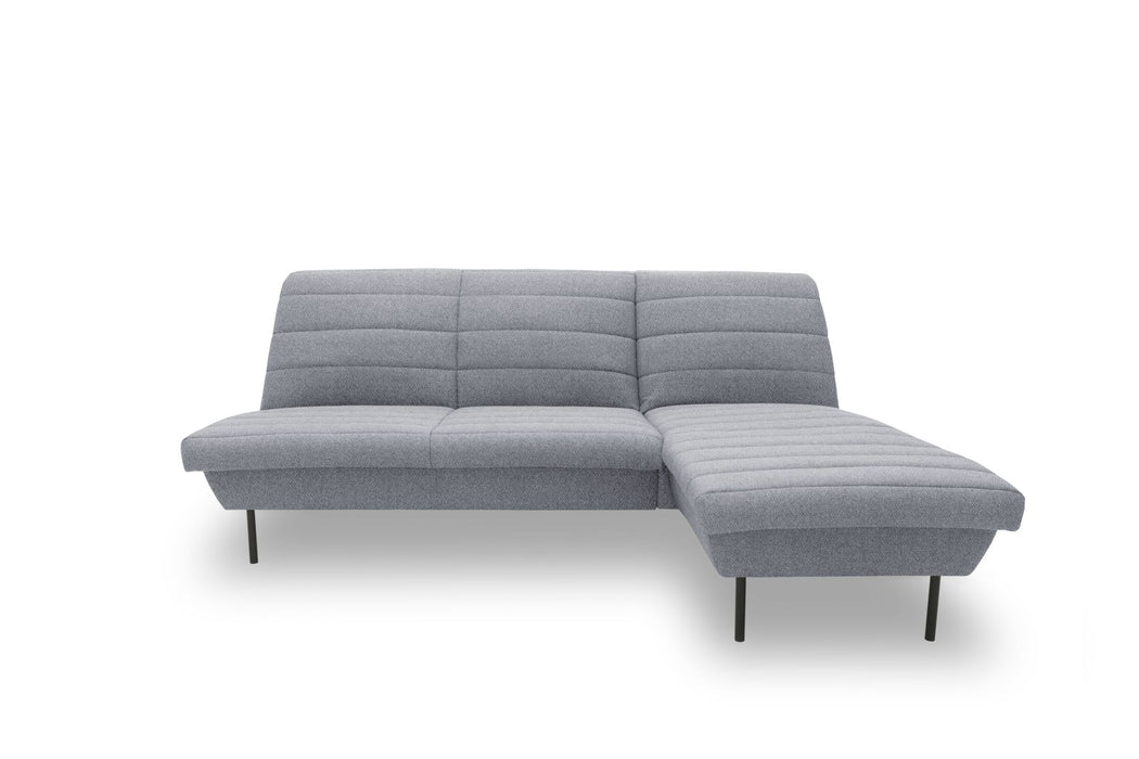 LOOKS IX Ecksofa Longchair | Sofa L-Form | Couch Polsterecke | ohne Armlehnen | Longchair rechts | attraktive Steppung | 214x168  cm