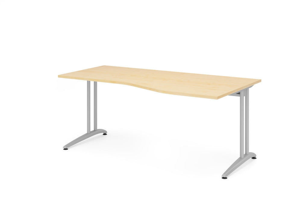 Hammerbacher | Schreibtisch C-Fuß 180x100 / 80cm Ahorn