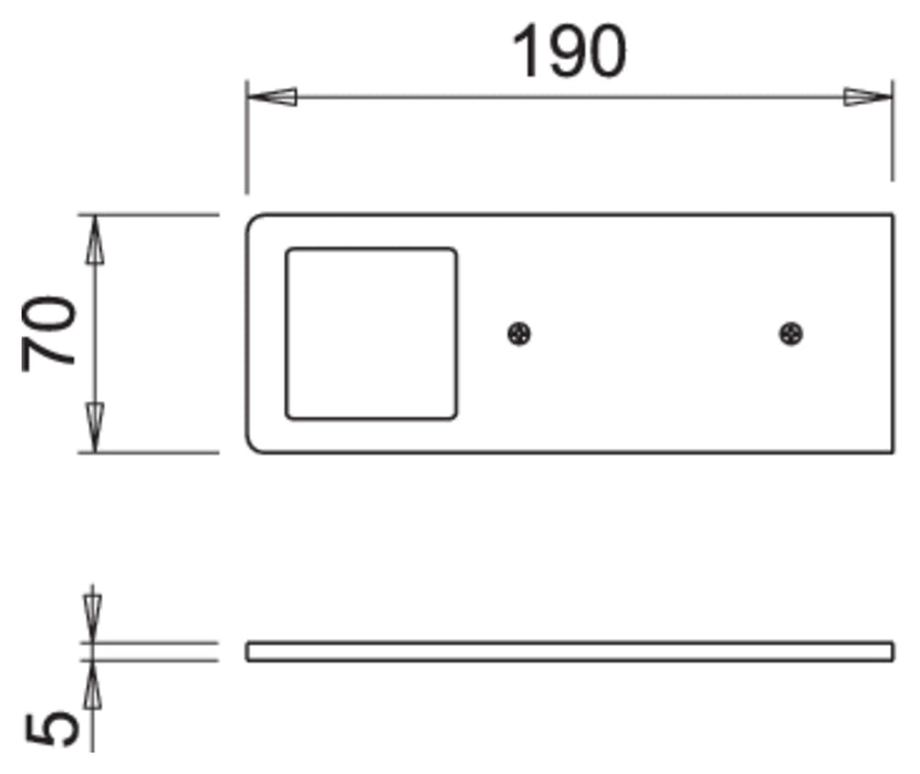 Naber | AstraLED SE alufarbig | Unterboden-/Nischenleuchte | Set-2 | 3900 K neutralweiß