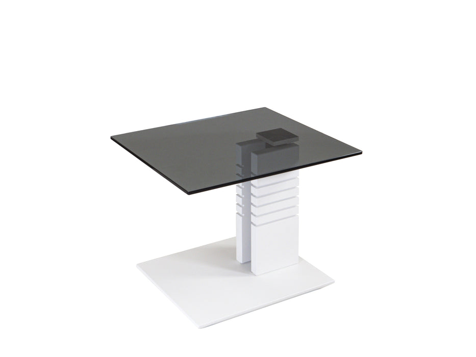 Vierhaus | Couchtisch | 5653-GPA-WSS | Parsolglas grau 10 mm (ESG)