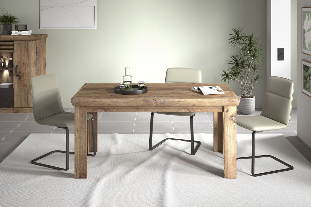 Hometrend | PORTUM 920 Esstisch | Dekor Flagstaff Eiche
