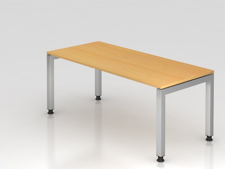 Hammerbacher | Schreibtisch U-Fuß eckig 180x80cm Buche