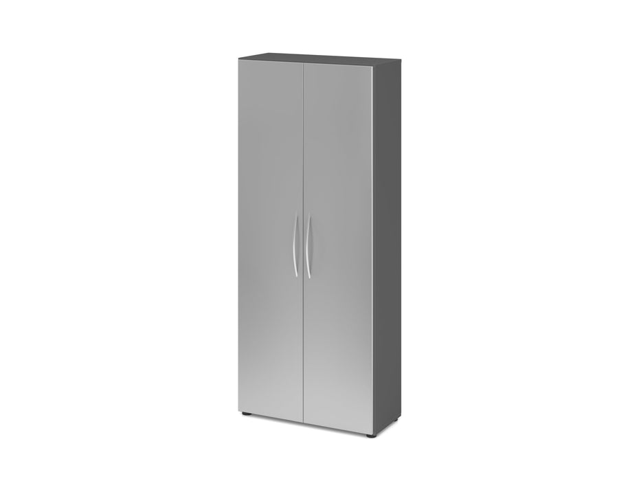 Hammerbacher | Schrank 5OH 34, 6cm tief BM Graphit / Silber