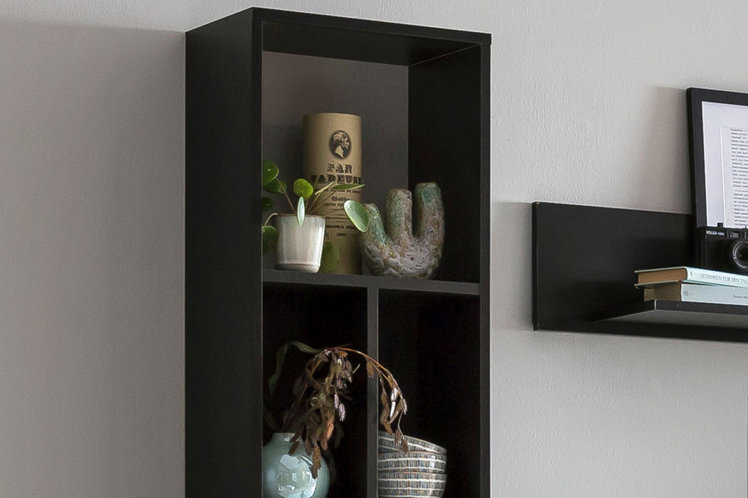 Hometrend | ARTONA 071 Wandregal | Schwarz