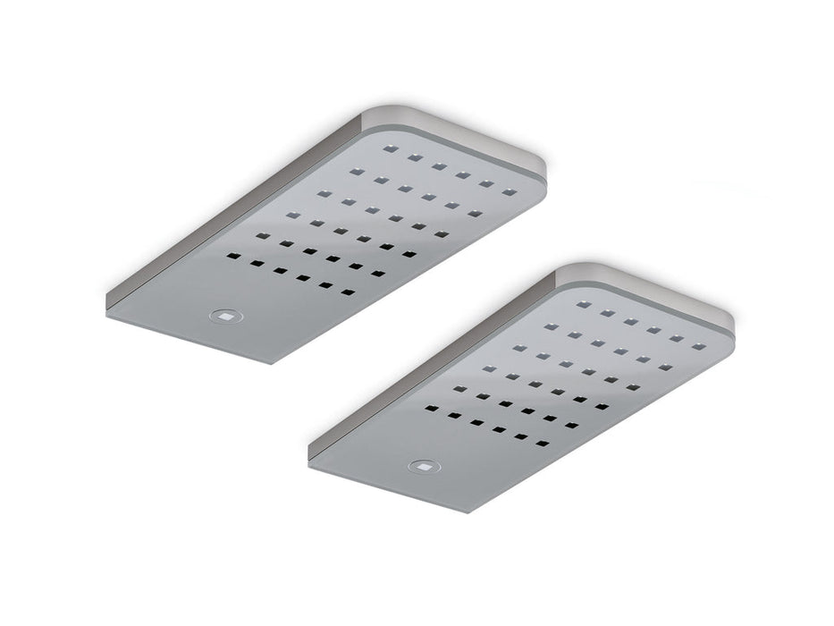 Naber | Flip® LED Unterboden Nischenleuchte Set-2 edelstahlfbg.