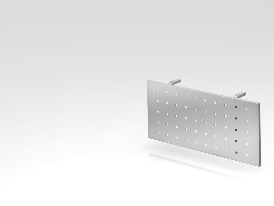 Hammerbacher | Sichtblende H=35cm 80cm Silber