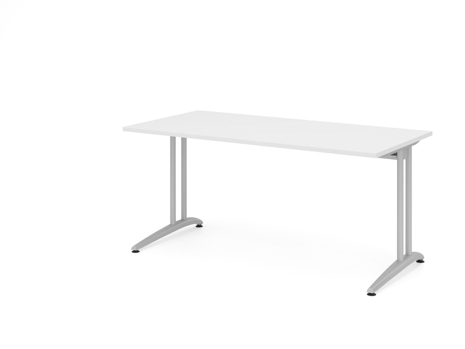 Hammerbacher | Schreibtisch C-Fuß 160x80cm Weiß