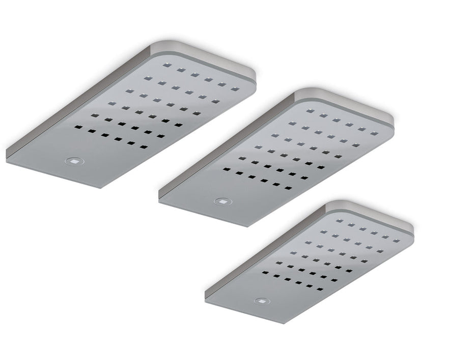 Naber | Flip® LED Unterboden Nischenleuchte Set-3 edelstahlfbg.