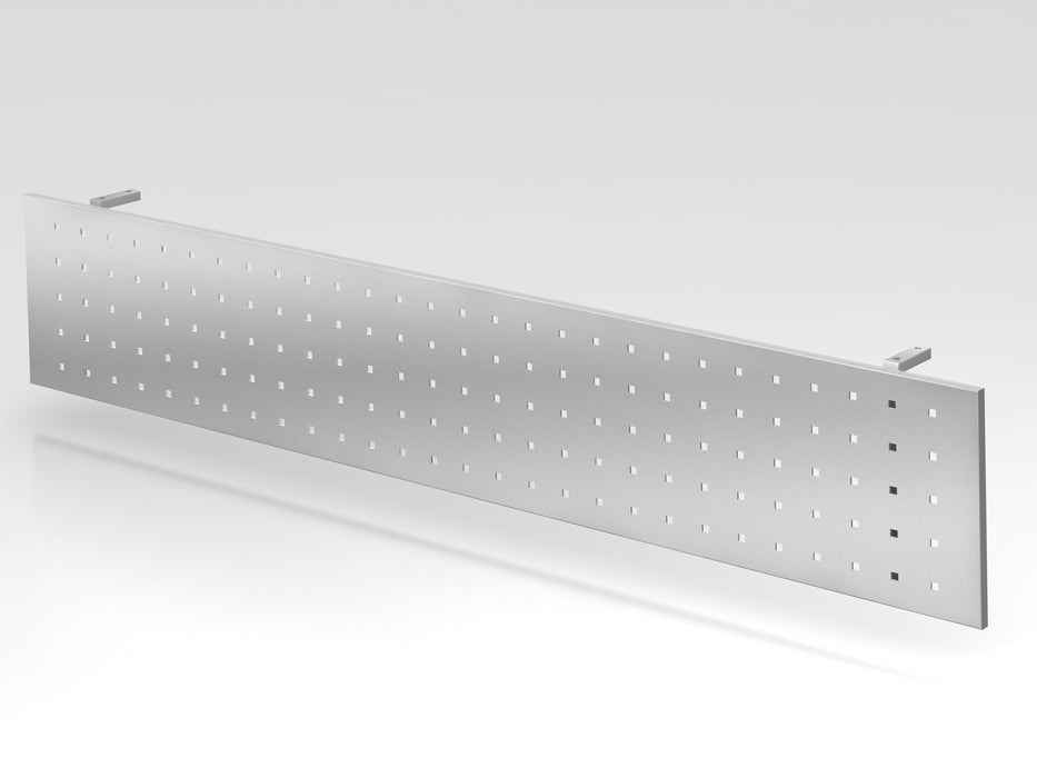 Hammerbacher | Sichtblende H=35cm 200cm Silber