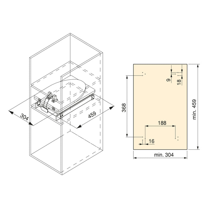 Bügelbrett Iron 2, klapp- ausziehbar Stahl Holz