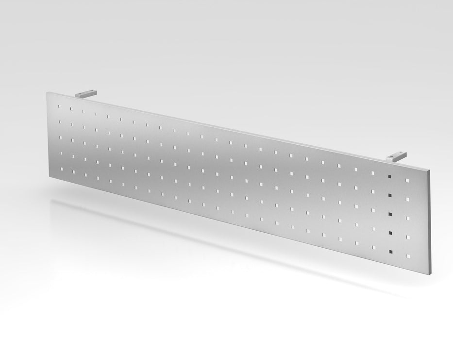 Hammerbacher | Sichtblende H=35cm 180cm Silber