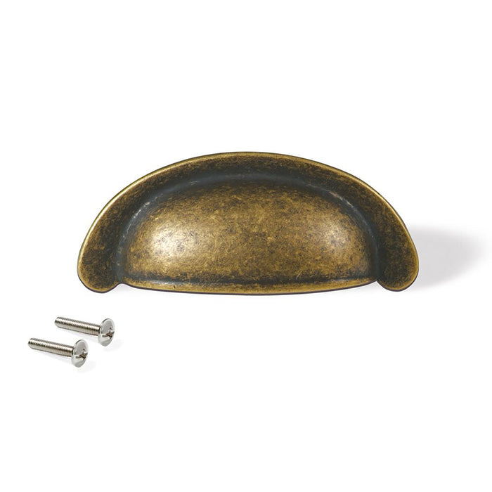 Möbelgriff Marrakech, L77mm, 64mm Achsenabstand, Zamak, Bronze