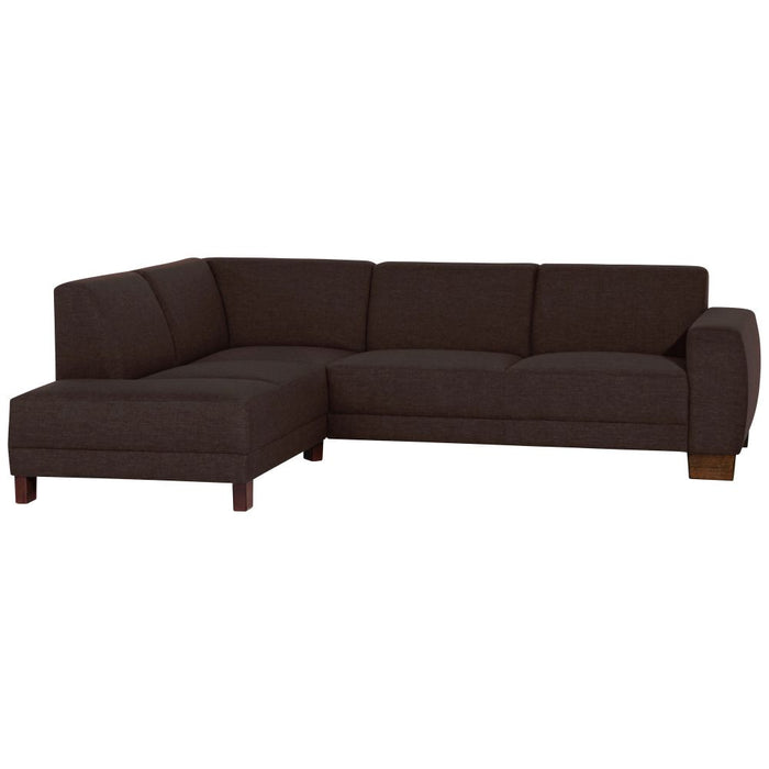 Max Winzer | Blackpool | Ecksofa links mit Sofa 2,5-Sitzer rechts | Flachgewebe (Leinenoptik)