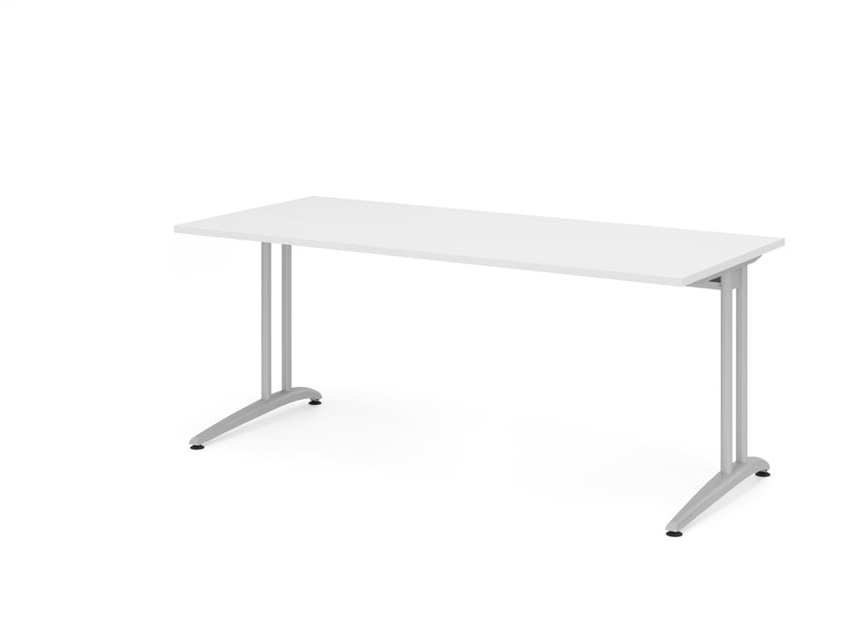 Hammerbacher | Schreibtisch C-Fuß 180x80cm Weiß