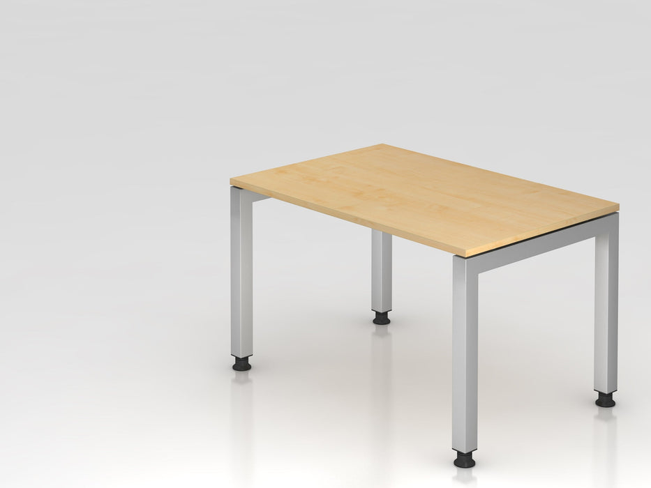 Hammerbacher | Schreibtisch U-Fuß eckig 120x80cm Ahorn