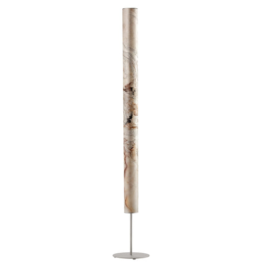 Columna Stehlampe Stein Weißperle mit Stab - Stehleuchte - Leuchtnatur