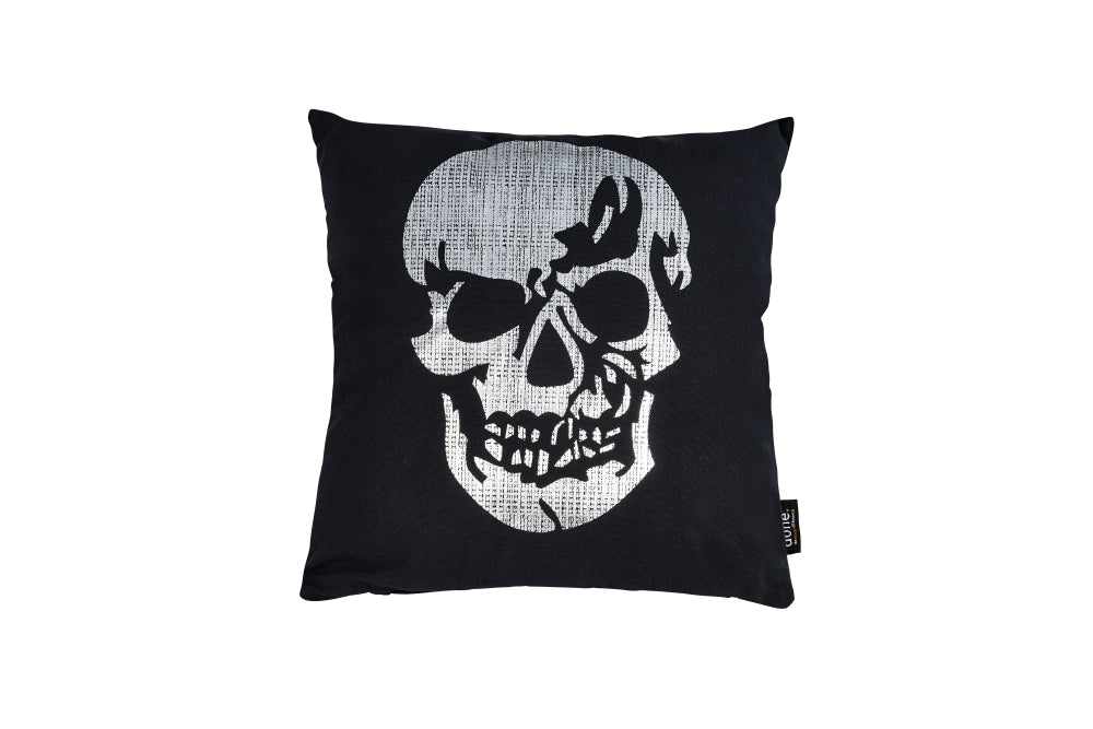 Kissen STONE SKULL 45x45cm Black