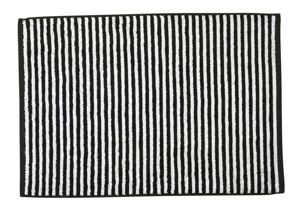 Badvorleger DAILY SHAPES STRIPES 50x70cm Black