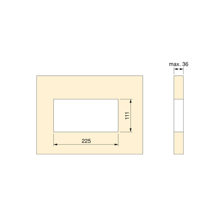 Desktop Multi-Connector Atom 26 Lite 225x111mm, 2 Schuko-Stecker, 1 USB Typ A, 1 USB Typ C, Zamak-Stahl-Kunststoff, Schwarz