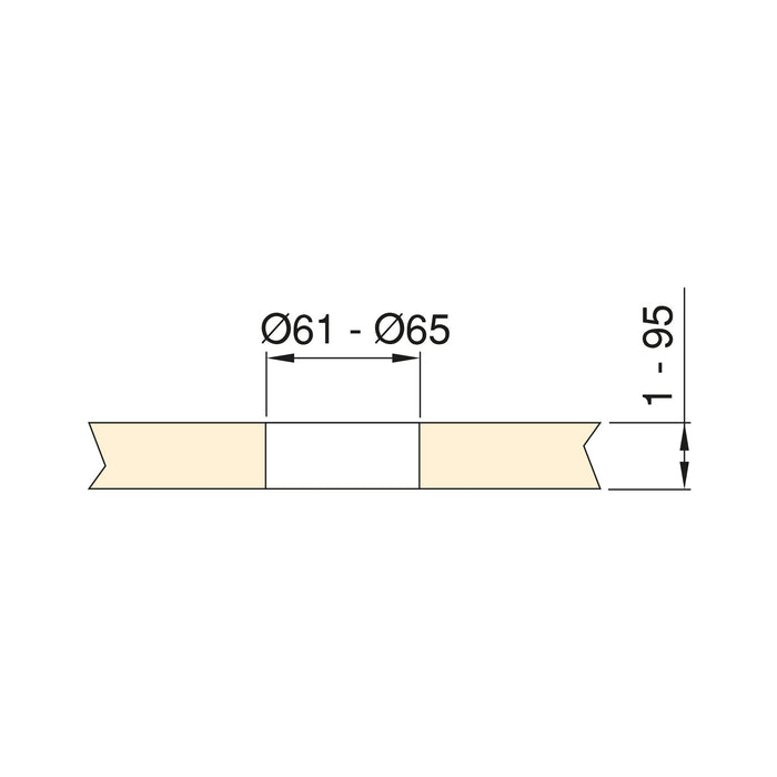 abnehmbarer Multistecker Vertikal, 3 x Schuko-Stecker, 1 x USB Typ A, 1 x USB Typ C, Kunststoff Aluminium, Metallic Grau