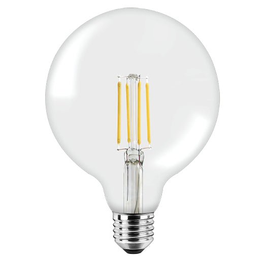 E27 LED Leuchtmittel klar G125 - 8 Watt - Leuchtnatur