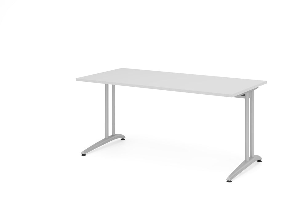 Hammerbacher | Schreibtisch C-Fuß 160x80cm Grau