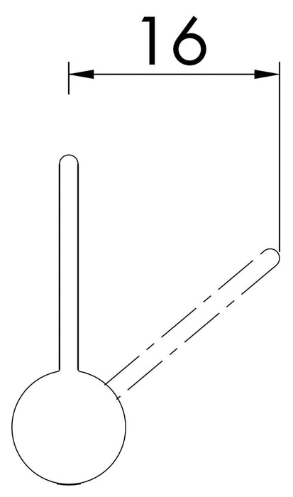 Naber | L-INE XS 1 | Einhebelmischer | chrom | Hochdruck