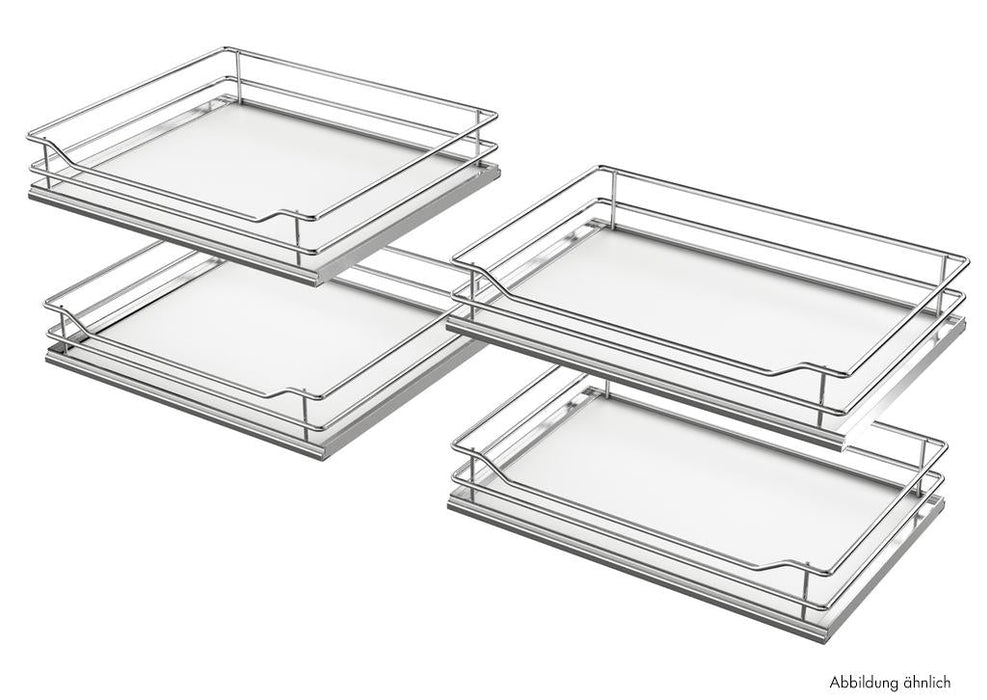 VS COR Fold Premea Korb-Set | Ablageelement | für 900 mm Korpus | chrom