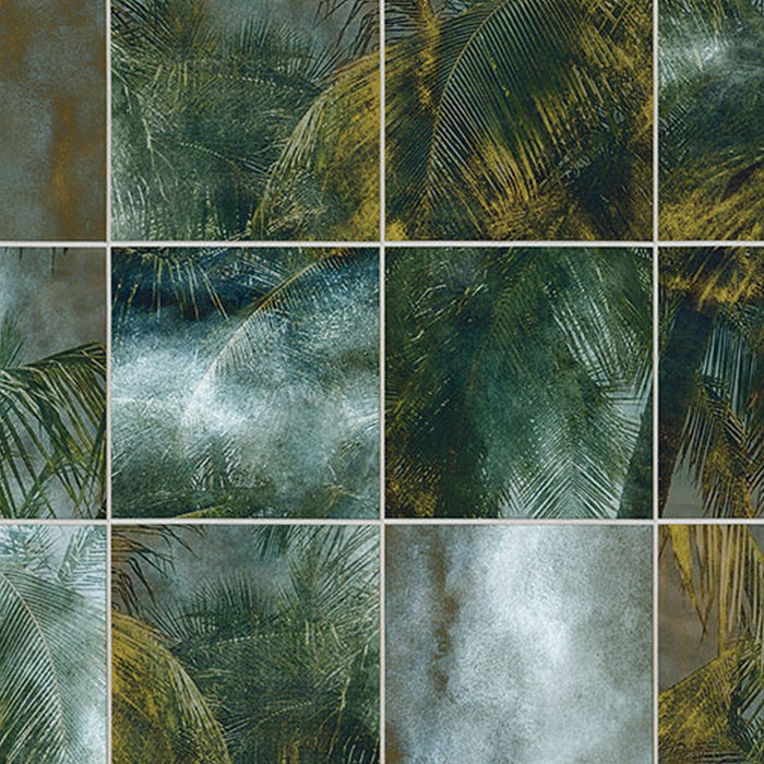 Vlies Fototapete | Palm Puzzle | Größe 200 x 280 cm